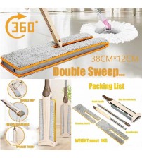 Telescopic 360 Spin Lazy Double Sided Cloth Mop